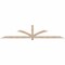 Ekena Millwork Redmond Smooth Timber Gable Bracket, Douglas Fir, 108"W x 22"H x 1 1/2"D x 3 1/2"F, 5/12 Pitch GBW108X22X0204RED00SDF - alternate 1